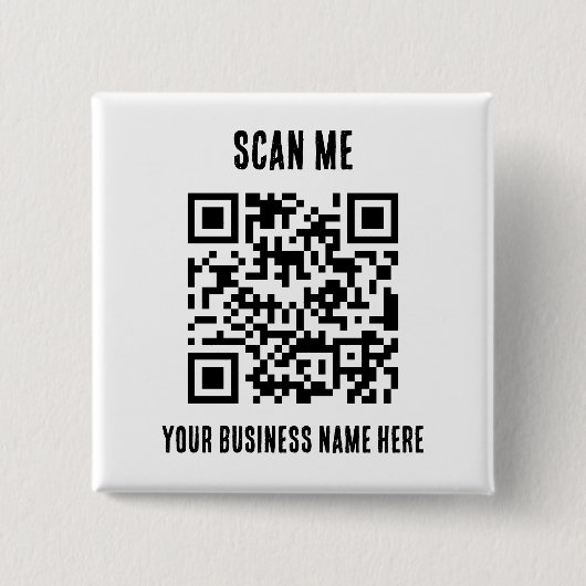QR-Code-Geschäftsfördernd Button (Vorderseite)