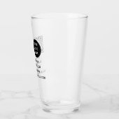QR-Code-Geschäftslogo Professionell Schwarz Modern Glas (Links)