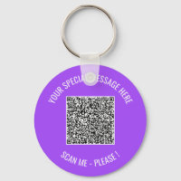 QR-Code - Geschenk für Ihren Message-Schlüsselanhä