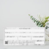 QR-Code-Geschenkgutschein (Stehend Vorderseite)