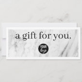 QR-Code-Geschenkgutschein (Rückseite)