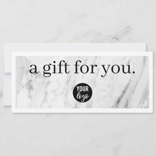 QR-Code-Geschenkgutschein (Rückseite)