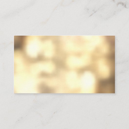 QR-Code / Gold Booking Business Card Visitenkarte (Rückseite)