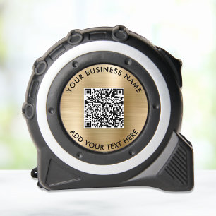 QR-Code Gold Maßband