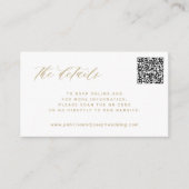 QR CODE Goldmedaille Begleitkarte (Vorderseite)