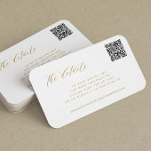 QR CODE Goldmedaille Begleitkarte