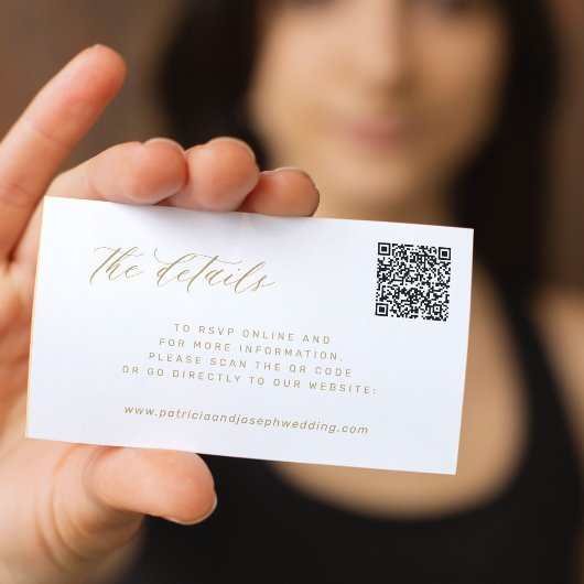 QR CODE Goldmedaille Begleitkarte