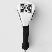 qr Code Golf Headcover (Vorderseite)
