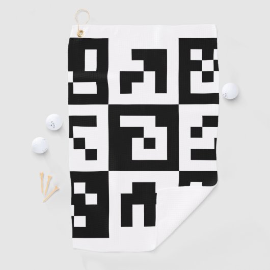 qr Code Golfhandtuch (Insitu)