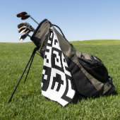 qr Code Golfhandtuch (Gras)