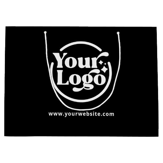 QR-Code Große Geschenktüte (Vorderseite)