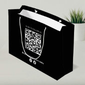 QR-Code Große Geschenktüte