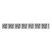 QR-Code "Happy Birthday To You" Satinband (Vorderseite)