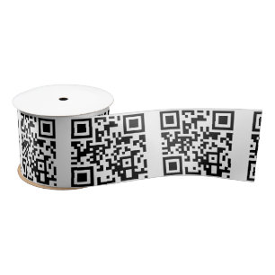 QR-Code "Happy Birthday To You" Satinband
