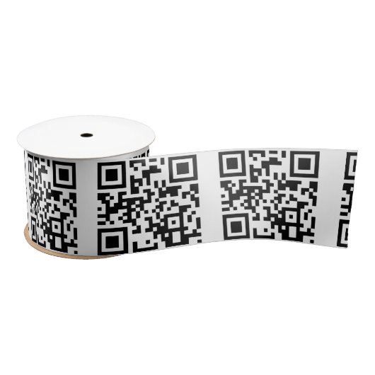 QR-Code "Happy Birthday To You" Satinband (Spule)