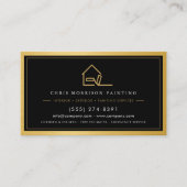 QR-Code-Heimwerker-Malereidienstleistung Visitenkarte (Vorderseite)