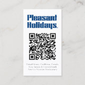 QR-Code Hinzufügen eines doppelseitigen Logos Visitenkarte (Vorderseite)