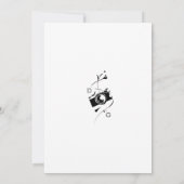 QR-Code Hochladen: Die Liebe einfangen Hochzeitsti (Rückseite)