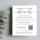 QR Code Hochzeit nach Party Einladung