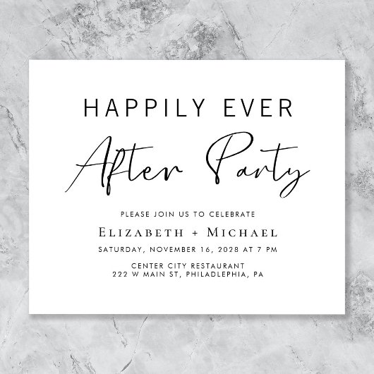 QR Code Hochzeit nach Party Einladung