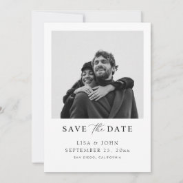 Qr Code Hochzeit Save the Date Foto Einladung