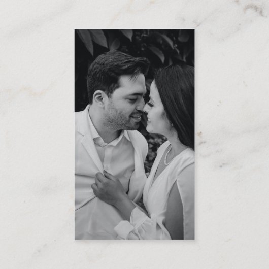 QR-Code-Hochzeitswebsite durchsuchen Begleitkarte (Rückseite)