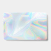 QR Code Holographic Makeup Artist Staff Ausweis (Rückseite)