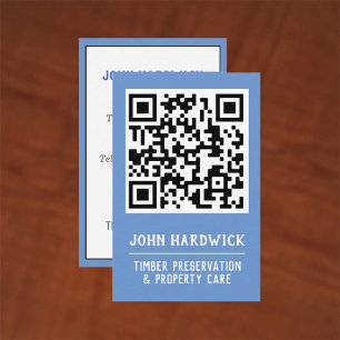 QR-Code Holzschutz & Immobilienpflege Visitenkarte