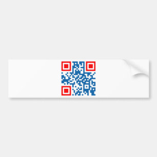 QR-Code-Hrvatska Autoaufkleber