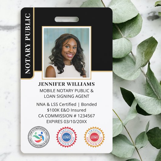 QR-Code-ID für mobiles Notar, öffentliches Foto Ausweis