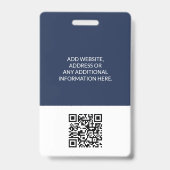 QR-Code-ID-Krankenhaus-Klinik-Arzt-Mitarbeiter-Aus Ausweis (Rückseite)