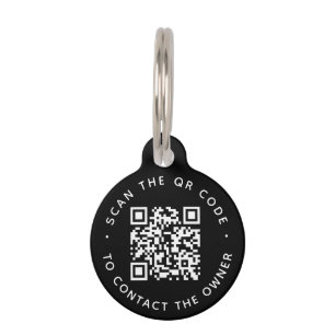 QR-Code ID Tag Sammeln Hunde und Katzenrunden Tag Haustiermarke