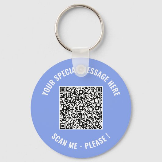 QR-Code Ihr Schlüsselanhänger für besondere Nachri (Vorderseite)