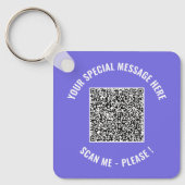 QR-Code Ihr Sonderangebot für Überraschungsinforma Schlüsselanhänger (Vorderseite)