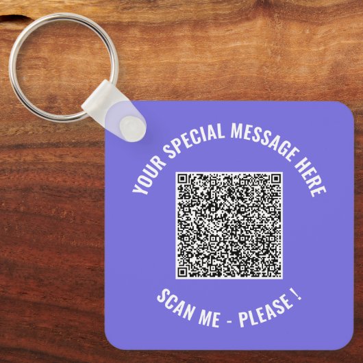 QR-Code Ihr Sonderangebot für Überraschungsinforma Schlüsselanhänger (Vorderseite)