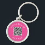 QR-Code Ihre besondere Nachricht Moderner Schlüsse Schlüsselanhänger<br><div class="desc">Wählen Sie Farben und Schriftart - Ihre spezielle QR-Code-Info und Personalisiertes Geschenk für den benutzerdefinierten Text - Hinzufügen Ihres QR-Codes - Bild oder Logo - Foto / Text - Name oder andere Informationen / Nachricht - Neu vergrössern und verschieben oder entfernen / Elemente hinzufügen - Bild / Text mit Anpassungstool....</div>
