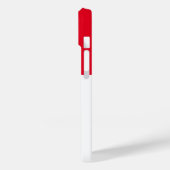 QR-Code Ihres Unternehmens und Text Case-Mate iPhone Hülle (Rückseite / Links)