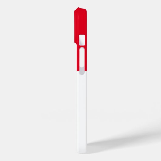 QR-Code Ihres Unternehmens und Text Case-Mate iPhone Hülle (Rückseite / Links)