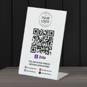 QR-Code in Zelle abfragen Sockelschild