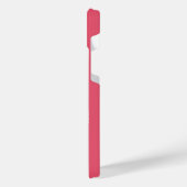 QR-Code-Info Benutzerdefinierter Text-Sondernachri iPhone Hülle (Linke Seite)