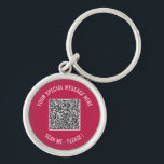 QR-Code Info Ihr Sonderangebot für Schlüsselanhäng Schlüsselanhänger<br><div class="desc">Wählen Sie Farben und Schriftart - Ihre spezielle QR-Code-Info und Personalisiertes Geschenk für den benutzerdefinierten Text - Hinzufügen Ihres QR-Codes - Bild oder Logo - Foto / Text - Name oder andere Informationen / Nachricht - Neu vergrössern und verschieben oder entfernen / Elemente hinzufügen - Bild / Text mit Anpassungstool....</div>