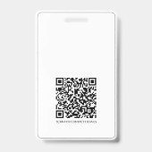 QR-Code Intelligente Kontaktaufnahme - Business-ID Ausweis (Rückseite)