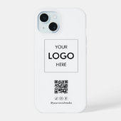 QR-Code iPhone 15 Hülle (Rückseite)