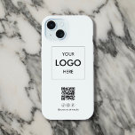 QR-Code iPhone 15 Hülle<br><div class="desc">Erhöhen Sie Ihr Business-Branding mit unserem individuellen iPhone-Fall! Dieses Gehäuse wurde so konzipiert, dass Sie Ihre Marke auffallen, und zeigt Ihr Logo deutlich sichtbar an. Unter dem Logo haben wir einen praktischen QR-Code für den einfachen Zugriff auf Ihre Website oder Werbeaktionen hinzugefügt. Außerdem gibt es Platz für drei Social-Media-Icons und...</div>