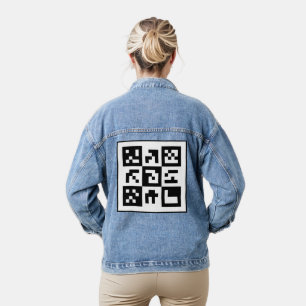 qr Code Jeansjacke