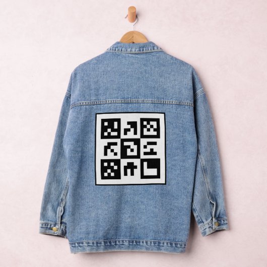 qr Code Jeansjacke (Hangar)
