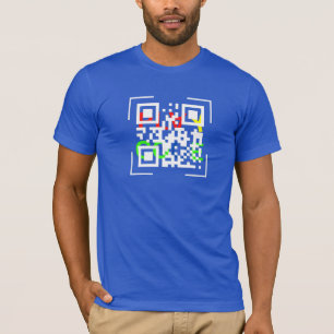 QR Code Jersey Short Sleeve T - Shirt