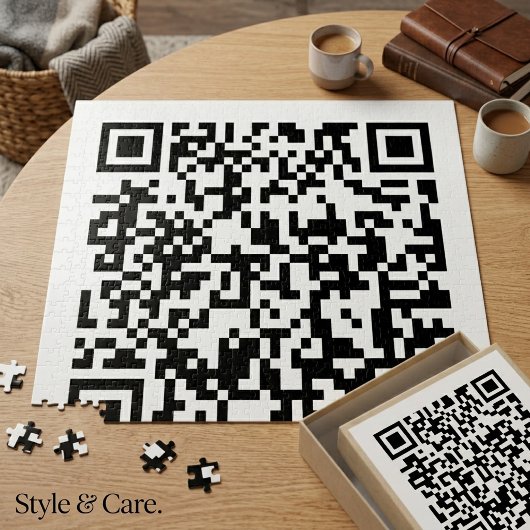 QR Code Jigsaw Puzzle - Fügen Sie nur Ihre Webadre