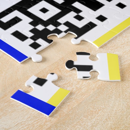 QR Code Jigsaw Puzzle Ihr Überraschungsnachricht G (Seite)