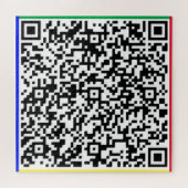QR Code Jigsaw Puzzle Ihr Überraschungsnachricht G (Horizontal)